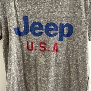 Lucky Brand size Small JEEP t shirt worn once